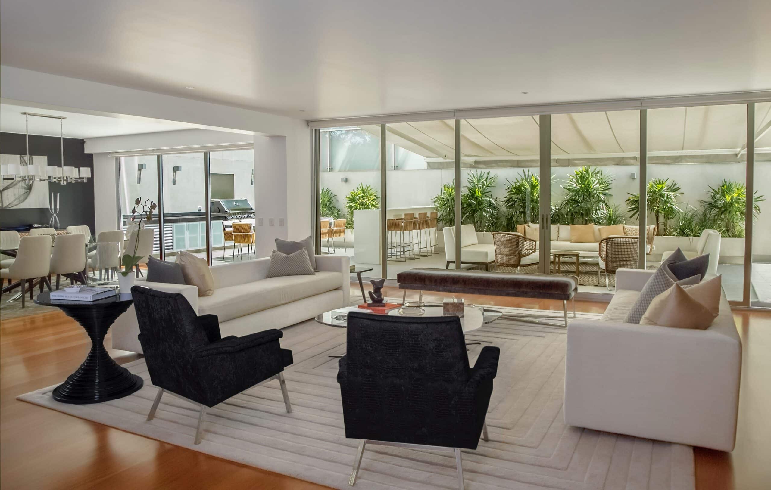 Custom built Bendigo home – living room